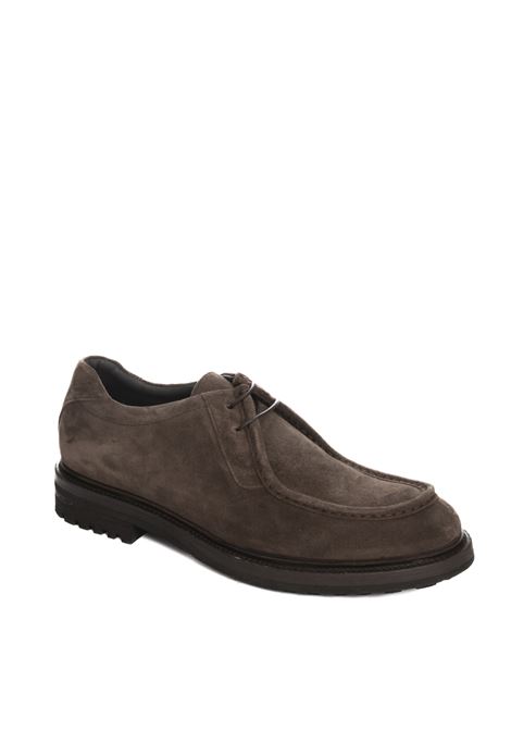 Brown suede lace-up JEROLD WILTON | 674LIGHT-EBANO